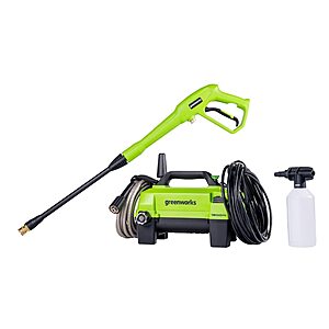 Greenworks 1800-PSI 1.2-GPM Cold Water Electric Pressure Washer w/ 2 Spray Tips $79.99 + Free Shipping