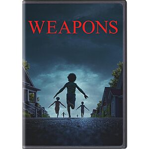 Weapons (DVD) $9.99 + Free Shipping w/ Prime or on $35+