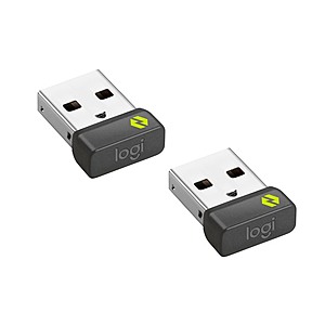 [Open Box]Logitech Bolt USB-A Receiver (2-Pack) $14.99 + Free S&H w/ Prime at Woot!
