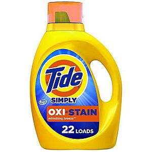 31-Oz Tide Simply Oxi Boost + Ultra Stain Release: 4 for $10 at Walgreens w/ Free Store Pickup