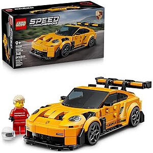 $21.59* | 348-Pc LEGO Speed Champions Porsche 911 GT3 RS Super Car Building Set at Amazon