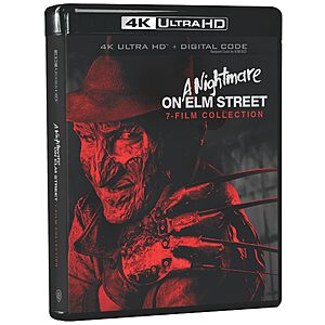 Nightmare on Elm Street, A: 7 Film Collection (4K Ultra HD + Digital) $65.99 + Free S&H w/ Prime or $35+