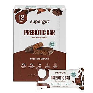 Diabetes Curing Supergut GLP-1 Boosting Prebiotic Bars $9.99
