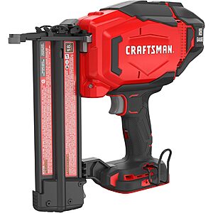 CRAFTSMAN V20 18GA Cordless Brad Nailer, Bare Tool Only (CMCN618B) $99.00 + Free Shipping
