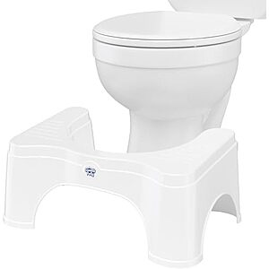 7" Squatty Potty Original Toilet Stool 2.0 Base $18