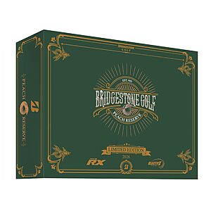 12-Pack Bridgestone Golf Tour B RX Peach Reserve Golf Balls $36.59 + Free Shipping