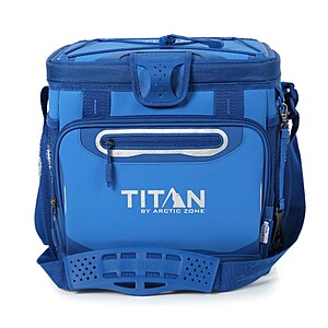Titan by Arctic Zone Deep Freeze 24-Can Zipperless Hardbody Cooler (Cerulean Blue) $19.99 + Free Store Pickup at Target or Free Shipping on $35+