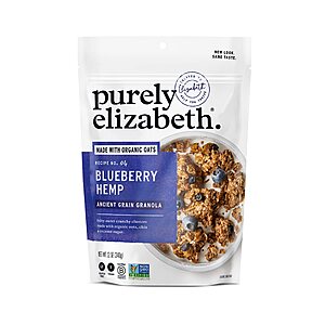 Purely Elizabeth Ancient Grain Granola Cereal Blueberry Hemp, 12oz~$5.12 With S&S @ Amazon