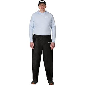 FROGG TOGGS Men's Classic Pro Action Waterproof Breathable Rain Pants, Black -(Sm - XXXL) - Free Shipping w/Amazon Prime or Orders Over $35 - $12.87