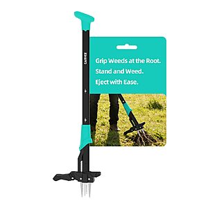Garvee 40" Long Handle Stand Up Weed Puller - 4-Claw with Ejector $19.99 + Free S&H w/ Prime or $35+