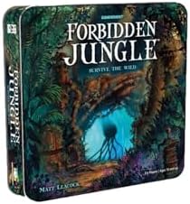 Forbidden Jungle: Survive the Wild Board Game by Gamewright (Co-Op 2-5 Players) $21