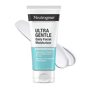 [SnS, AC] $4.49* | 3.4-Oz Neutrogena Fragrance Free Daily Facial Moisturizer at Amazon