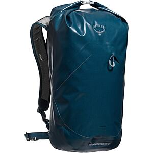 25L Osprey Transporter Roll Top Backpack: Night Jungle Blue or Black $69.99 + Free Shipping