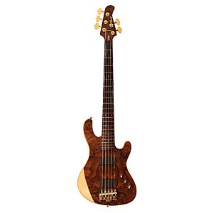 Cort Rhythmic Series Jeff Berlin Signature 5-String Bass Guitar, Natural Glossy $823.49