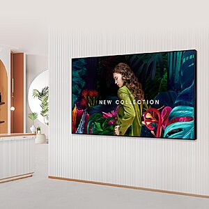 Samsung 75” Commercial UHD Signage, 3-Year Warranty, LH75QBCEBGCXGO $1541.05