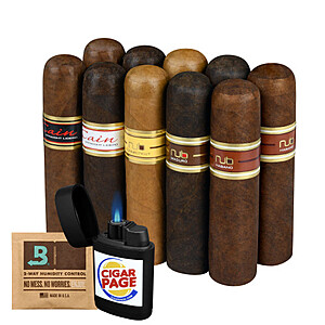 Nub Core/Cain 10-Cigar Flight Sampler + LIGHTER~$24.99 @ Cigar Page~Free Shipping!