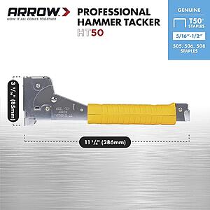 Arrow HT-50 Menards has these on clearance for $25.99 plus 11% rebate. YMMV $23.13