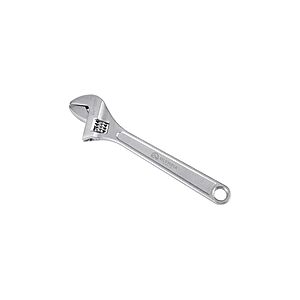 Olympia Tools 10" Adjustable Wrench, Heavy Duty Drop Forged Steel, Chrome Plated, Precision Machined Jaws, Rust Resistant, $5.99, FS Prime, Woot!