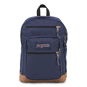 JanSport Cool Backpack, with 15-inch Laptop Sleeve - Large Computer Bag Rucksack with 2 Compartments, Ergonomic Straps, Navy $43