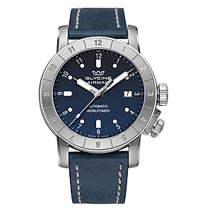 Glycine Men's Airman Double Twelve 42mm Automatic Watch GL0062 $390
