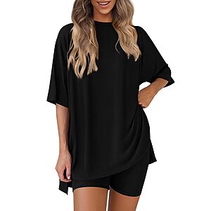 [Limited deal] PRETTYGARDEN Women 2 Piece Lounge Set $32.79