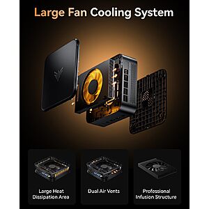 Mini PC with AMD Ryzen 7 PRO 5875U, 16GB DDR4 512GB SSD 20% off $376