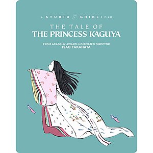 The Tale of the Princess Kaguya Limited Edition SteelBook (Blu-ray + DVD) $18.89 + Free Shipping w/ Walmart+ or on $35+