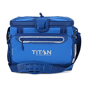 Titan by Arctic Zone Deep Freeze Zipperless Hardbody 30-Can Cooler (Cerulean Blue) $24.99 + Free Store Pickup at Target or Free Shipping on $35+