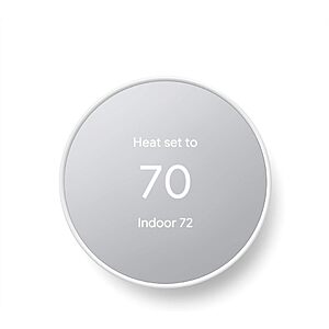 Google Nest Programmable Smart Wi-Fi Thermostat (Snow) $79.00 + Free Shipping