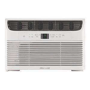 Frigidaire 6,000 BTU Window Air Conditioner with Remote Control, Cools Up to 250 Sq. Ft., Quiet Operation, Eco Mode, 3 Fan Speeds, Auto Restart, White $195.99