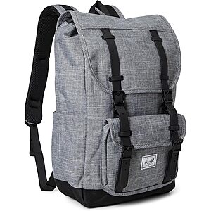 Herschel Supply Co. Little America Mid Backpack (Raven Crosshatch) $39 + Free Shipping