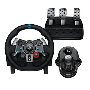 [AC] $194.99 | Logitech G29 Driving Force Racing Wheel & Pedals + Shifter (PS5, PS4, PC/Mac) at Amazon