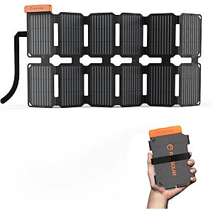 36W FlexSolar Ultra-Portable Solar Panel Charger w/ USB-A, USB-C & DC Ports $39.99 + Free Shipping