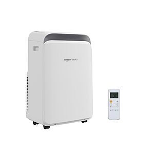 Amazon Basics 3-In-1 Portable Air Conditioner, 12000 BTU (ASHRAE), Cools Up to 550 Sqf Bedroom, White $223.73
