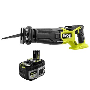 ONE+ 18V 8.0 Ah HIGH PERFORMANCE Battery w/ ONE+ HP 18V Brushless Reciprocating Saw (Tool Only) $199