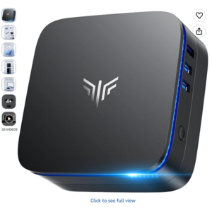 $269  Mini PC 16GB LPDDR4X RAM, 256GB SSD, N5095 (Up to 2.9GHz) KAMRUI AK1PLUS Computer