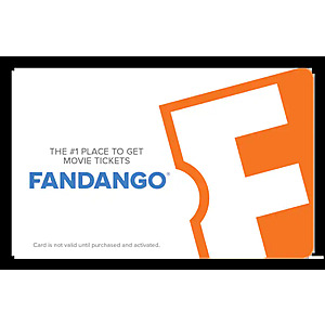 $25 Fandango gift card, $21.25, $50 for $42.50, Best Buy