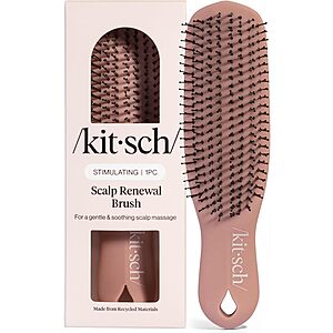 Kitsch Scalp Renewal Exfoliating Scalp Massager Brush (Terracotta) $7.99 + Free Shipping w/ Prime or on $35+
