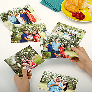 Walgreens Photo: Two 5" x 7" Photo Prints Free + Free Store Pickup $0.01