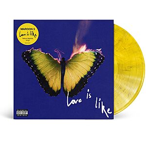 Maroon 5 - Love Is Like[Yellow Marble LP] $13.9