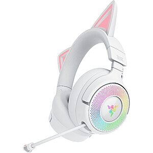 Razer Kraken Kitty V3 Pro Wireless Gaming Headset (Mercury White) $104 + Free Shipping
