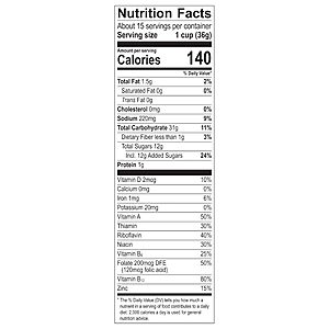 2 x 19.5 oz Cinnamon PEBBLES Breakfast Cereal for Kids, Gluten Free, Made with Sweetened Puffed Rice, Family Size, $6.74 or less