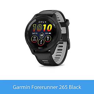 46MM Garmin Forerunner 265S Running Smartwatch $255 + Free S/H