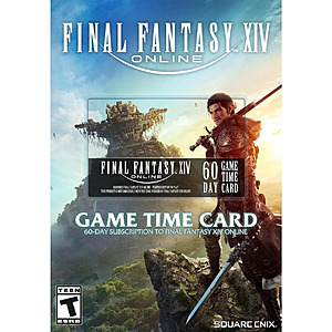 $24.99: Final Fantasy XIV Online: 60 Day Time Card [Online Game Code] at Newegg.com