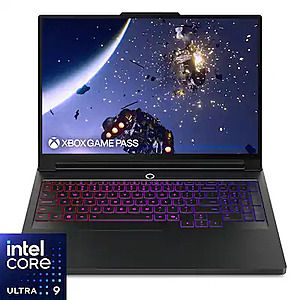 Lenovo Legion Pro 7i: 16" 2.5K 240Hz OLED, Intel Ultra 9 275HX, 32GB DDR5, RTX 5080 1TB SSD $2599.99