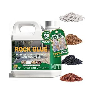 MOLYLY 32oz Mulch Glue for Landscaping $14.99 + Free S&H w/ Prime at Woot!