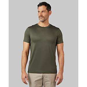 MEN'S COOL CLASSIC CREW T-SHIRT Slim Fit - Multiple Color Choices - (Other Styles Also On Sale) Free Shipping On Orders Over $40 or Standard Shipping Of $5.99 - $3.99