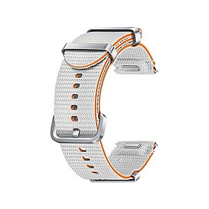 SAMSUNG Galaxy Watch 7, 6, 5, 4 Series Athleisure Band(Silver, Medium/Large) $5.99 + Free S&H w/ Prime at Woot!