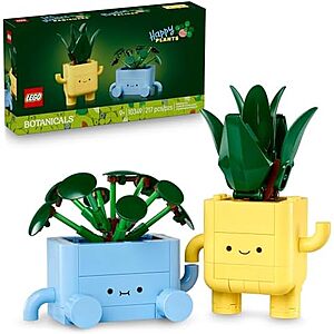 $18.39* | 217-Pc LEGO Botanicals: Botanical Collection: Happy Plants at Amazon