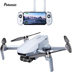 Potensic Atom SE GPS Drone 4KM Transmission 4K EIS 29-Min Flight 245g Lightweight $140 + Free Shipping